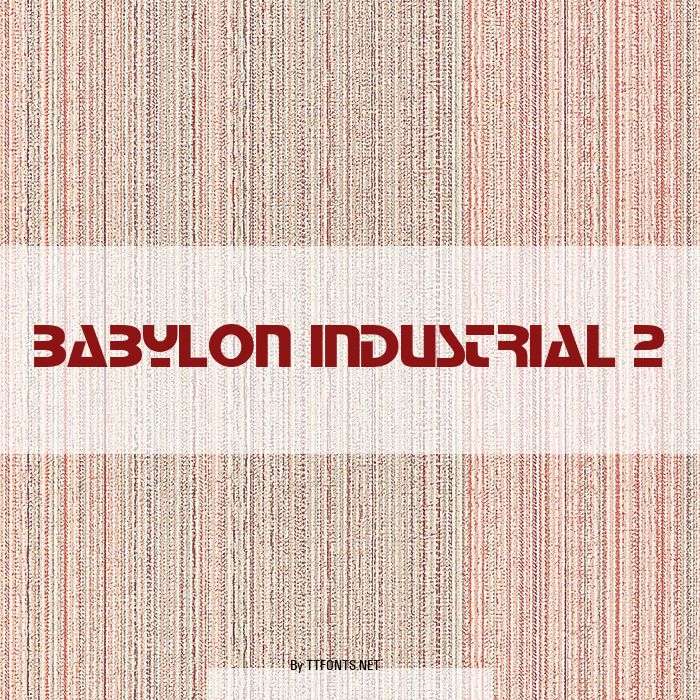 Babylon Industrial 2 example